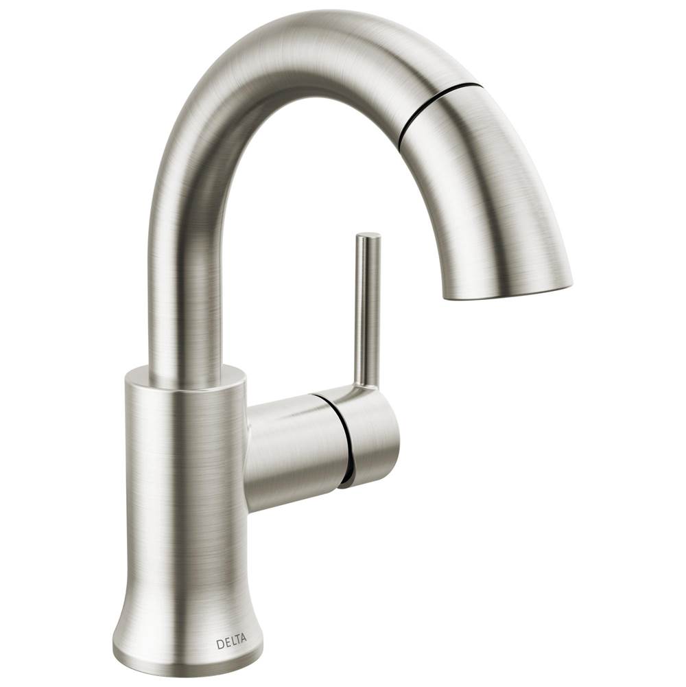 Delta Faucet - Trinsic Single Handle Pull Down Bathroom Faucet - Stainless