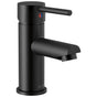 Delta Faucet - ModernE Single Handle Project-Pack Bathroom Faucet - Matte Black