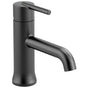 Delta Faucet - Trinsic Single Handle Bathroom Faucet - Matte Black