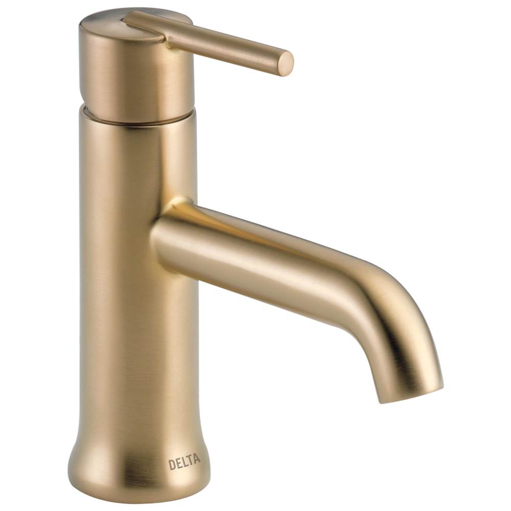 Delta Faucet - Trinsic Single Handle Bathroom Faucet - Champagne Bronze