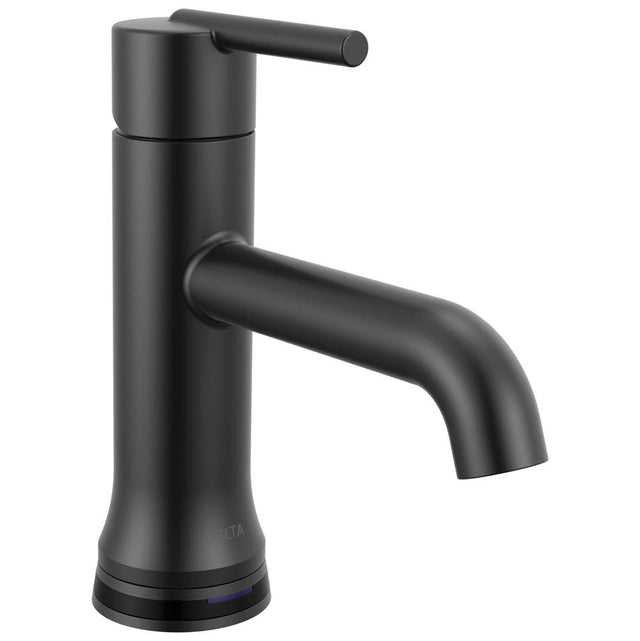 Delta Faucet - Trinsic Touch2O Bathroom Faucet with Touchless Technology - Matte Black