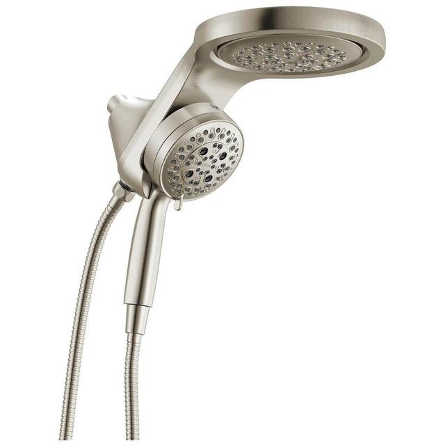 Delta Faucet - Universal Showering Components 6-Setting HydroRain with ProCleanE - LumicoatÂ® Stainless