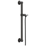Universal Showering Components Adjustable Slide Bar/Grab Bar Assembly