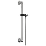 Universal Showering Components Adjustable Slide Bar/Grab Bar Assembly