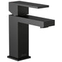 Delta Faucet - ModernE Single Handle Project-Pack Bathroom Faucet - Matte Black