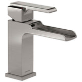 Delta Faucet - Ara Single Handle Channel Bathroom Faucet - Stainless