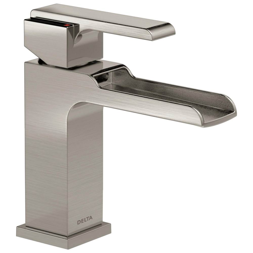 Delta Faucet - Ara Single Handle Channel Bathroom Faucet - Stainless