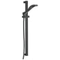 Delta Faucet - DrydenE Premium Single-Setting Slide Bar Hand Shower - Matte Black