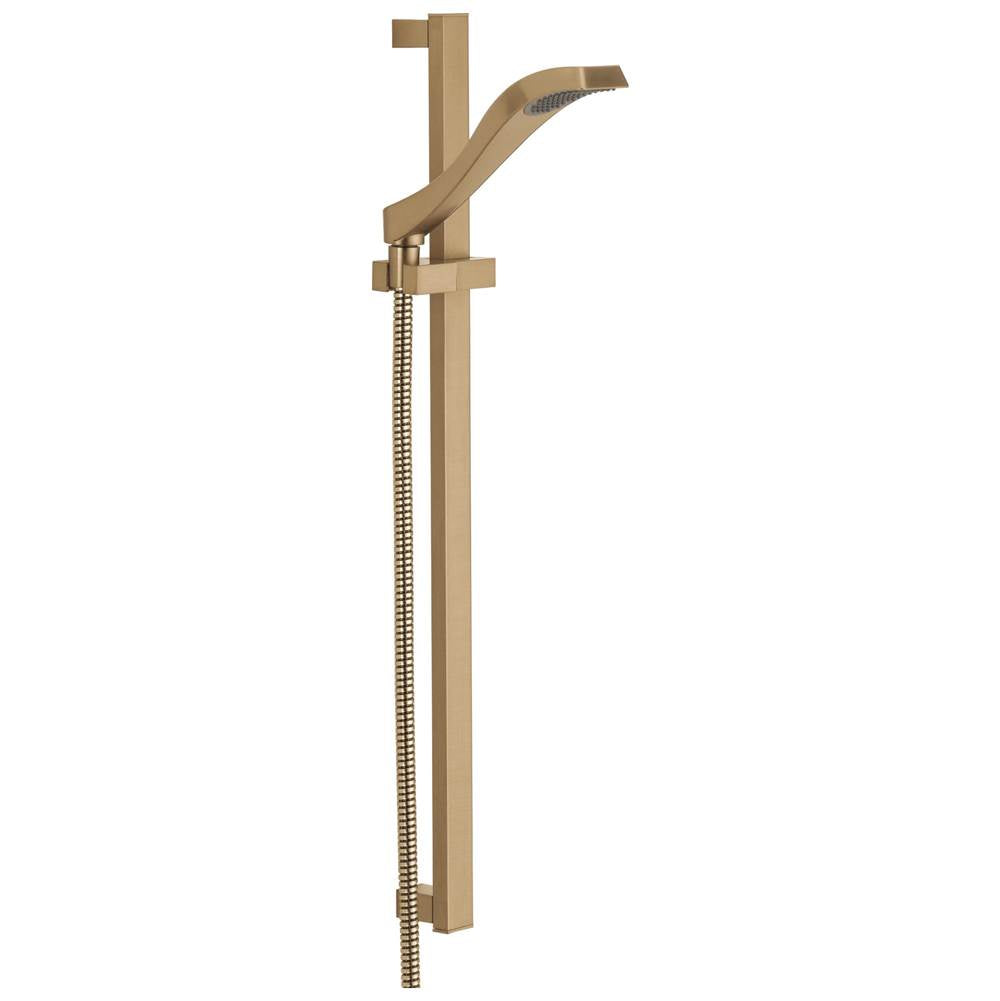 Delta Faucet - DrydenE Premium Single-Setting Slide Bar Hand Shower - Champagne Bronze