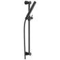 Delta Faucet - Grail Premium Single-Setting Slide Bar Hand Shower - Matte Black