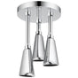 Delta Faucet - Universal Showering Components H2OKinetic Pendant Raincan Shower Head - Chrome