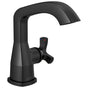 Delta Faucet - Stryke Single Handle Bathroom Faucet - Matte Black