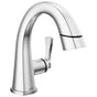 Delta Faucet - Stryke Single Handle Pull Down Bathroom Faucet - LumicoatÂ® Chrome