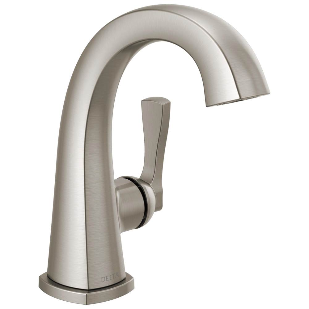 Delta Faucet - Stryke Single Handle Bathroom Faucet - Lumicoat Stainless