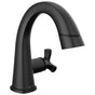 Delta Faucet - Stryke Single Handle Pull Down Bathroom Faucet - Matte Black