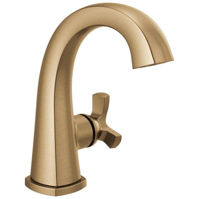 Delta Faucet - Stryke Single Handle Bathroom Faucet - Lumicoat Champagne Bronze
