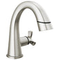 Delta Faucet - Stryke Single Handle Pull Down Bathroom Faucet - LumicoatÂ® Stainless