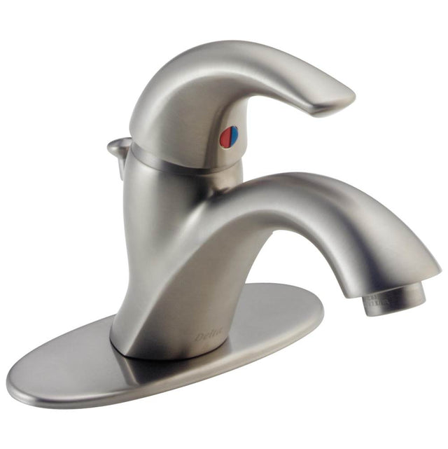 Delta Faucet - Classic Single Handle Bathroom Faucet - Stainless