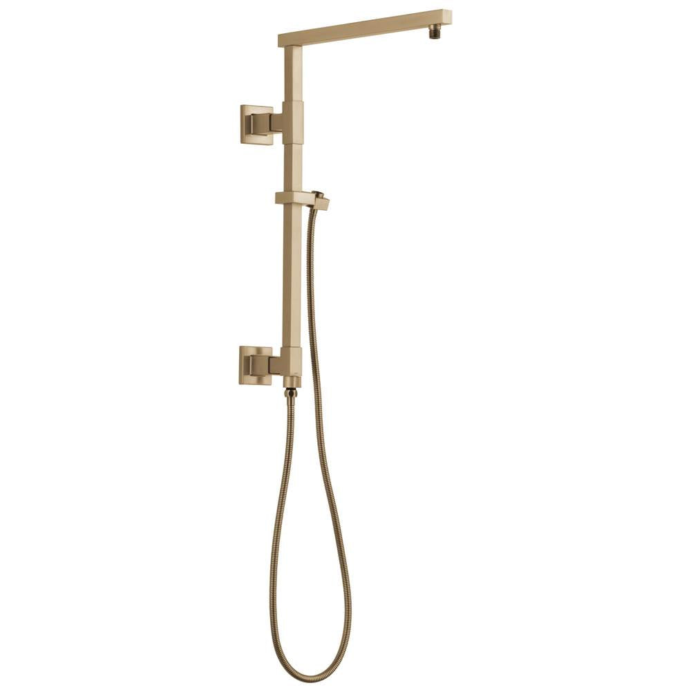 Delta Faucet - Universal Showering Components Emerge 18'' Angular Shower Column - LumicoatÂ® Champagne Bronze