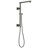 Delta Faucet - Universal Showering Components Emerge 18'' Angular Shower Column - LumicoatÂ® Black Stainless