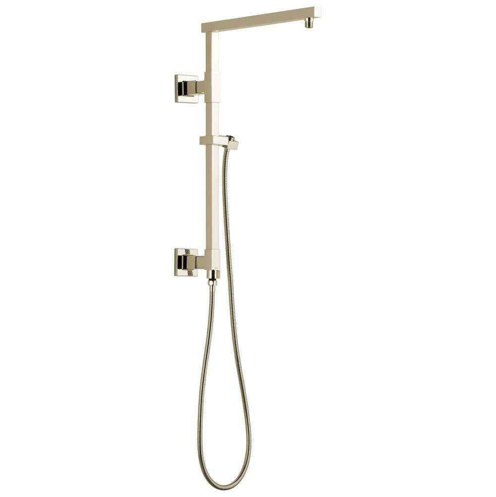 Delta Faucet - Universal Showering Components Emerge 18'' Angular Shower Column - LumicoatÂ® Polished Nickel