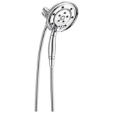 Delta Faucet - Universal Showering Components H2OKineticIn2ition 4-Setting Two-in-One Shower - Chrome