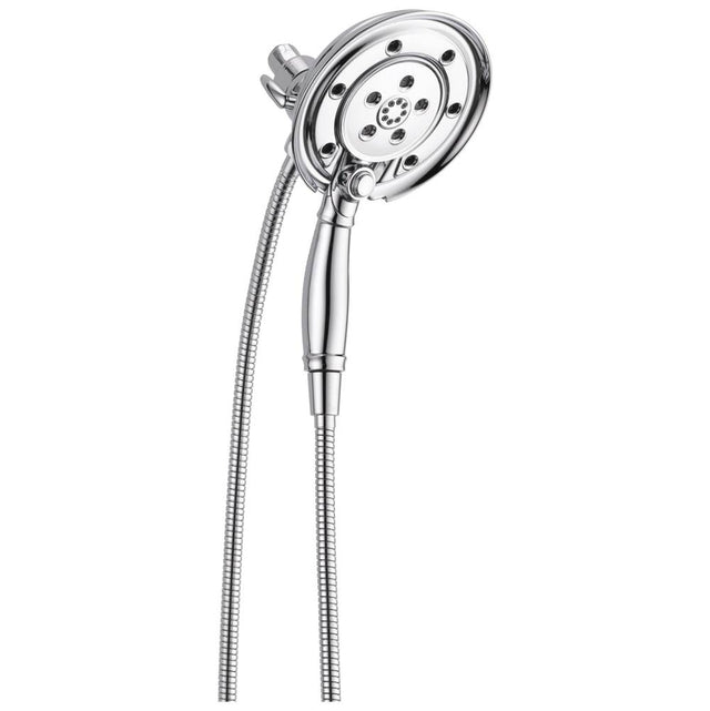 Delta Faucet - Universal Showering Components H2OKineticIn2ition 4-Setting Two-in-One Shower - Chrome