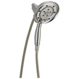 Delta Faucet - Universal Showering Components H2OKineticIn2ition 4-Setting Two-in-One Shower - Stainless