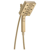 Delta Faucet - Universal Showering Components H2Okinetic In2ition 4-Setting Two-In-One Shower - LumicoatÂ® Champagne Bronze