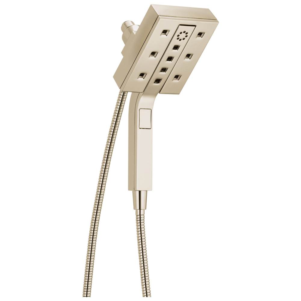 Delta Faucet - Universal Showering Components H2OKineticIn2ition 4-Setting Two-in-One Shower - LumicoatÂ® Polished Nickel