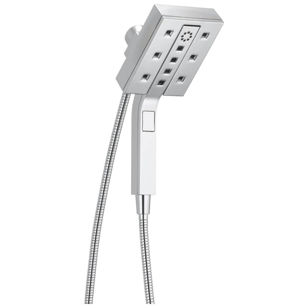 Delta Faucet - Universal Showering Components H2OKineticIn2ition 4-Setting Two-in-One Shower - LumicoatÂ® Chrome