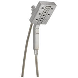 Delta Faucet - Universal Showering Components H2OKineticIn2ition 4-Setting Two-in-One Shower - LumicoatÂ® Stainless