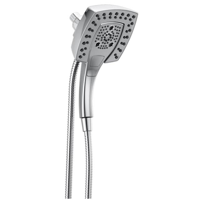 Delta Faucet - Universal Showering Components H2OKinetic In2ition 5-Setting Two-in-One Shower - Chrome