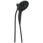 Delta Faucet - Universal Showering Components In2ition H2OKinetic5-Setting Two-in-One Shower - Matte Black