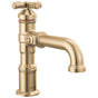 Delta Faucet - BroderickE Single Handle Bathroom Faucet - LumicoatÂ® Champagne Bronze