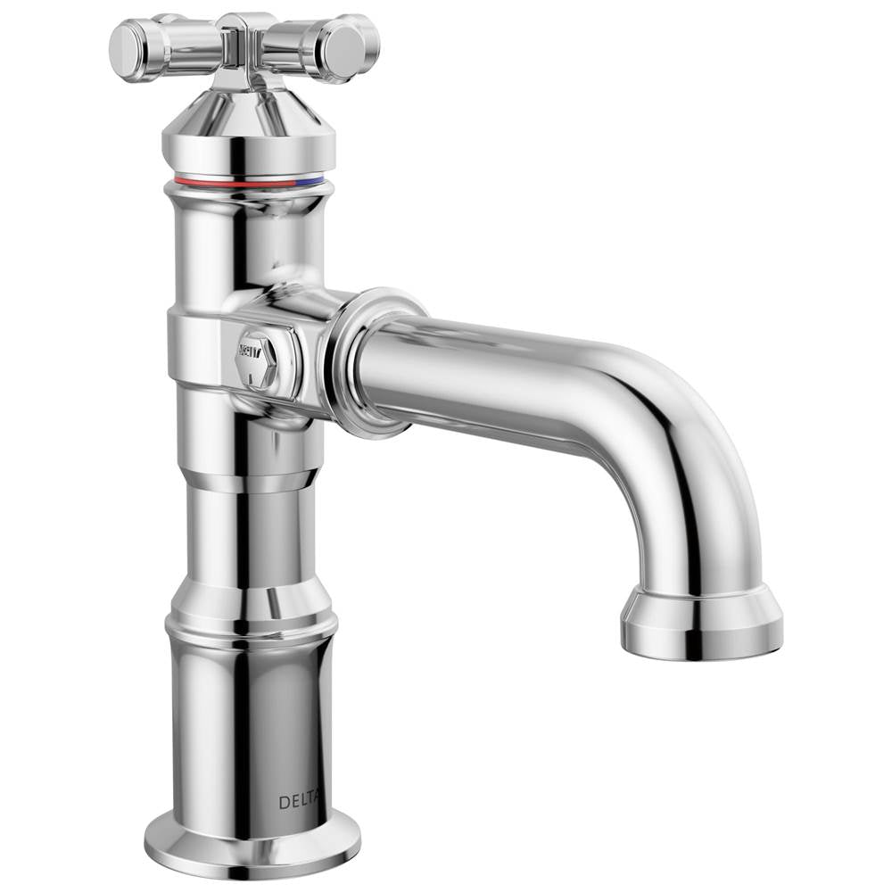 Delta Faucet - BroderickE Single Handle Bathroom Faucet - LumicoatÂ® Chrome