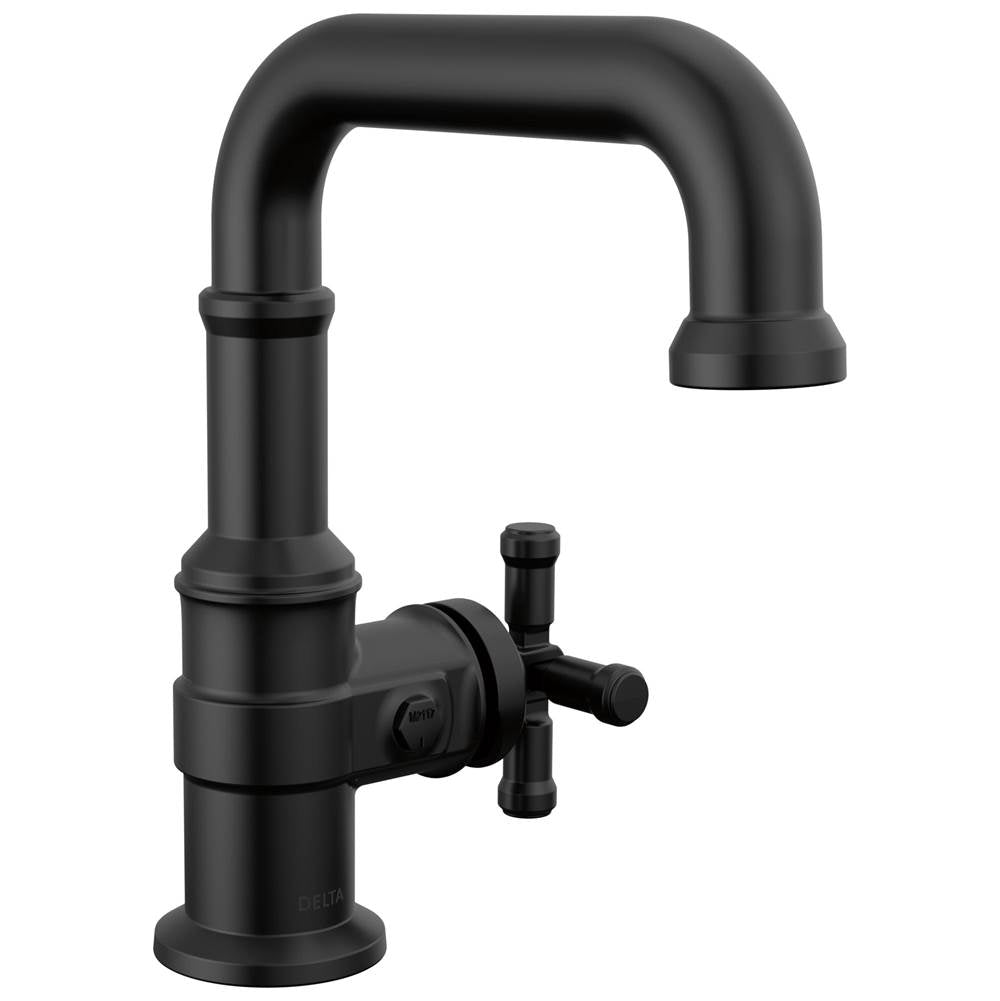 Delta Faucet - BroderickE Single Handle Bathroom Faucet - Matte Black