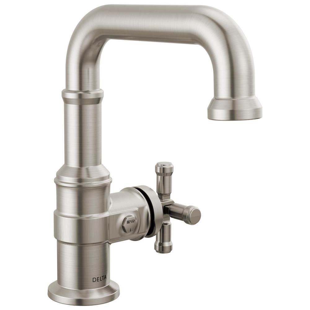 Delta Faucet - BroderickE Single Handle Bathroom Faucet - LumicoatÂ® Stainless