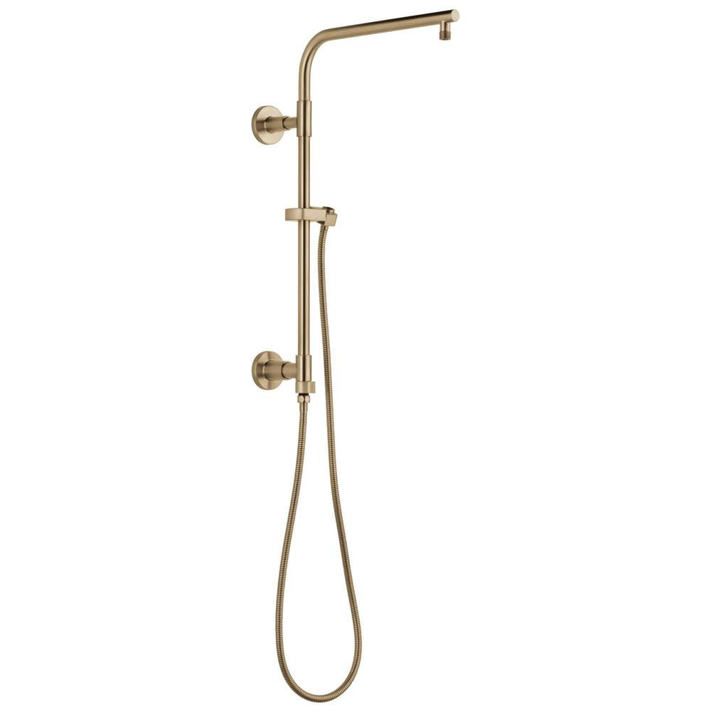 Delta Faucet - Universal Showering Components Emerge 18'' Round Shower Column - LumicoatÂ® Champagne Bronze