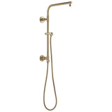 Delta Faucet - Universal Showering Components Emerge 18'' Round Shower Column - LumicoatÂ® Champagne Bronze