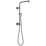 Delta Faucet - Universal Showering Components Emerge 18'' Round Shower Column - LumicoatÂ® Black Stainless