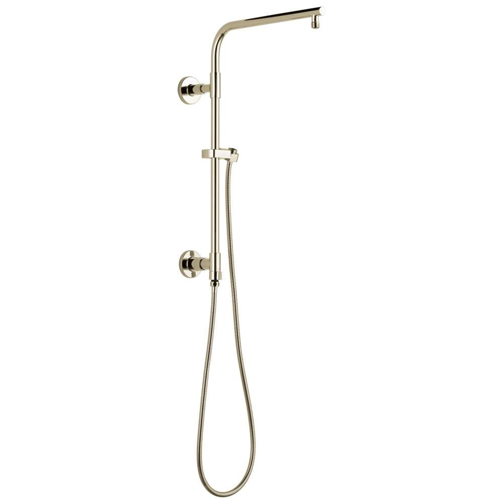 Delta Faucet - Universal Showering Components Emerge 18'' Round Shower Column - LumicoatÂ® Polished Nickel