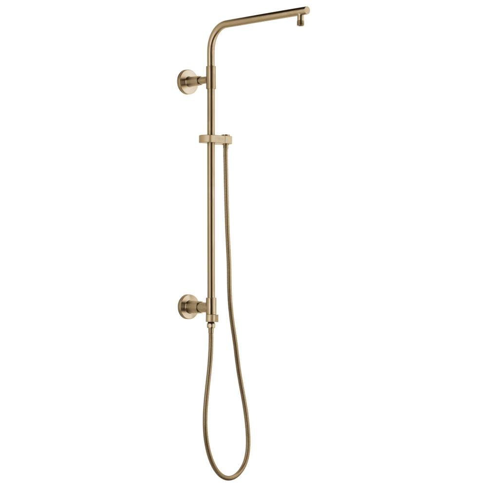 Delta Faucet - Universal Showering Components Emerge 26'' Round Shower Column - LumicoatÂ® Champagne Bronze