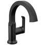 Delta Faucet - TetraE Single Handle Bathroom Faucet - Matte Black