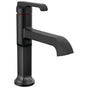 Delta Faucet - TetraE Single Handle Bathroom Faucet - Matte Black