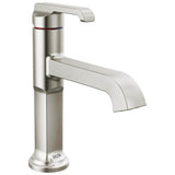 Delta Faucet - TetraE Single Handle Bathroom Faucet - LumicoatÂ® Stainless