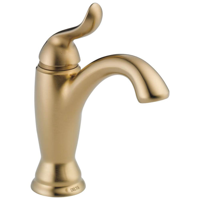 Delta Faucet - LindenE Single Handle Bathroom Faucet - Champagne Bronze