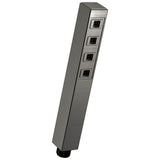 Delta Faucet - Universal Showering Components H2Okinetic Single-Setting Hand Shower - LumicoatÂ® Black Stainless