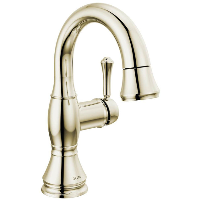 Delta Faucet - CassidyE Single Handle Pull Down Bathroom Faucet - Polished Nickel