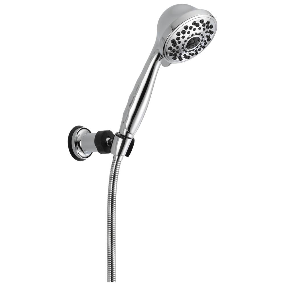 Delta Faucet - Universal Showering Components Premium 7-Setting Adjustable Wall Mount Hand Shower - Chrome